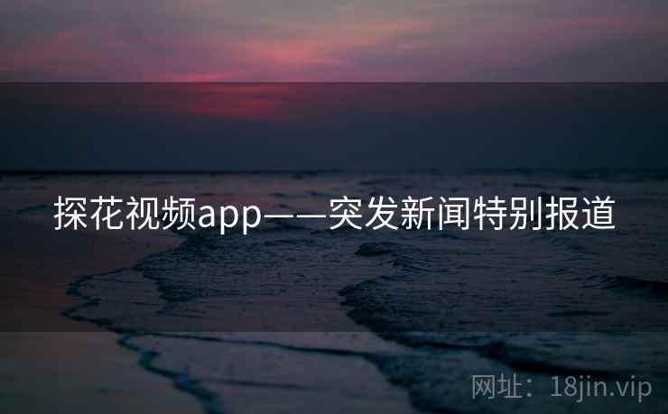 探花视频app——突发新闻特别报道