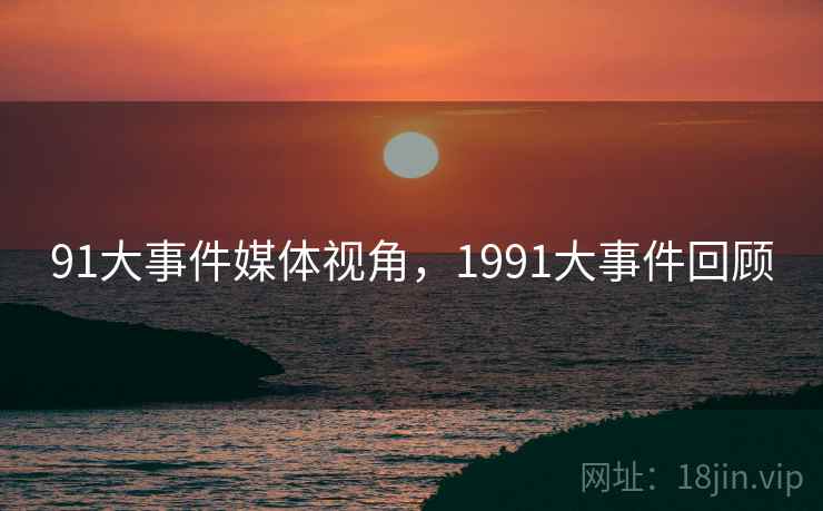 91大事件媒体视角，1991大事件回顾